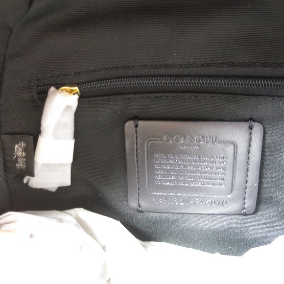 Coach Mini Charlie Leather Backpack with Studs NWT - Picture 6 of 8